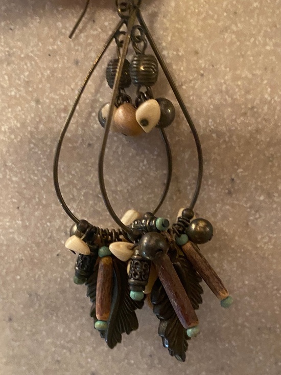Avon Jewelry - AVON Y2K BOHO WESTERN DANGLE CHARM EARRINGS